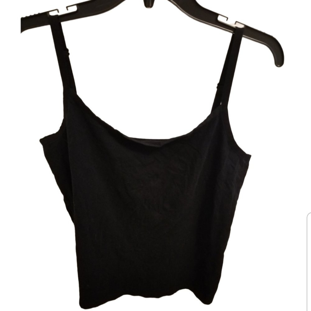 Women's Black Tank Top  Size 3X 22W-24W